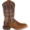 Durango Women's Western Boot, 7 M, Leather, 12 in H, Distressed Cognac DRD0376 - alternate 6
